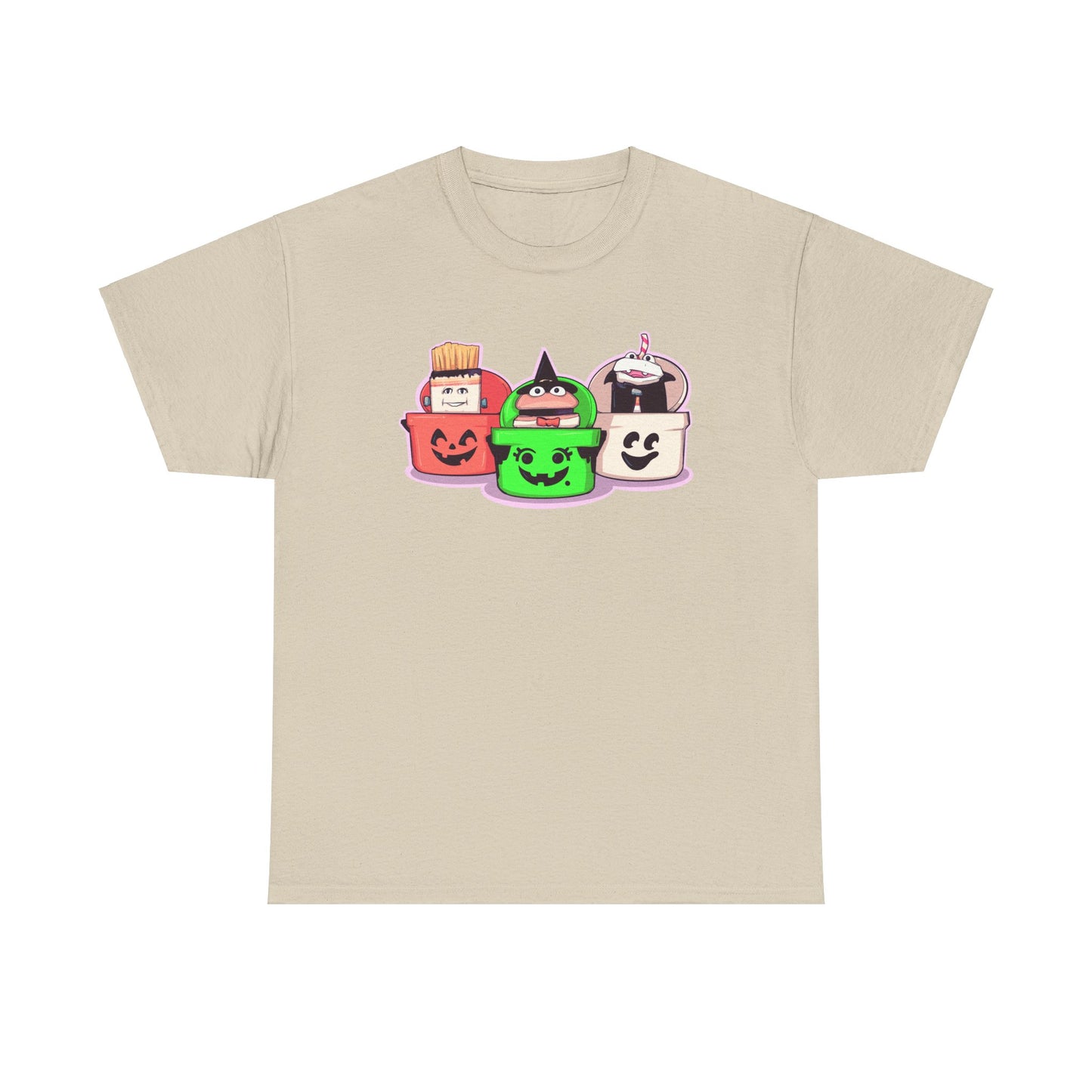 Spooky Fast Food Unisex Heavy Cotton Tee