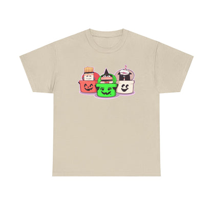 Spooky Fast Food Unisex Heavy Cotton Tee