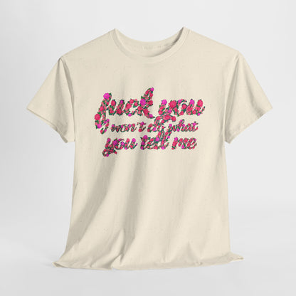 Floral AF II Unisex Heavy Cotton Tee