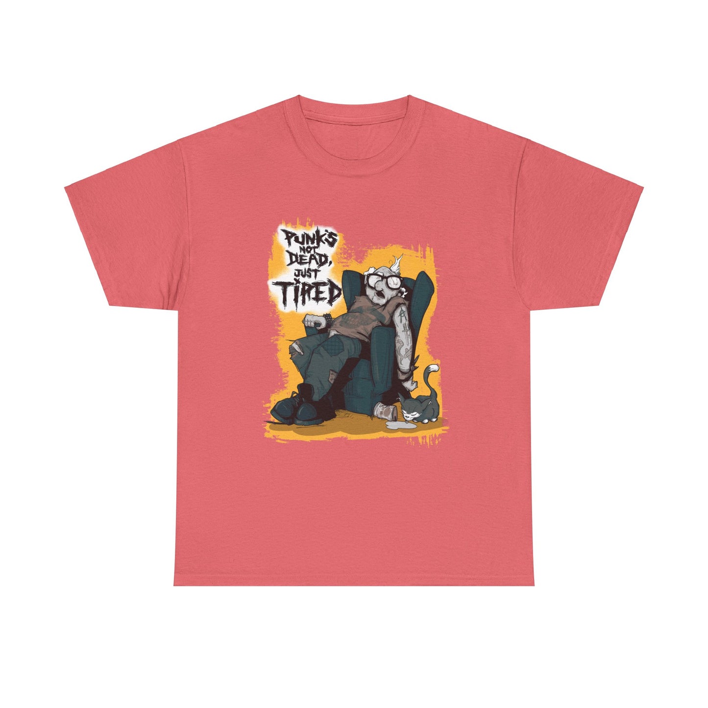 Old Punk Unisex Heavy Cotton Tee