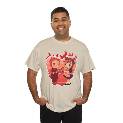 Love Is Hell Unisex Heavy Cotton Tee
