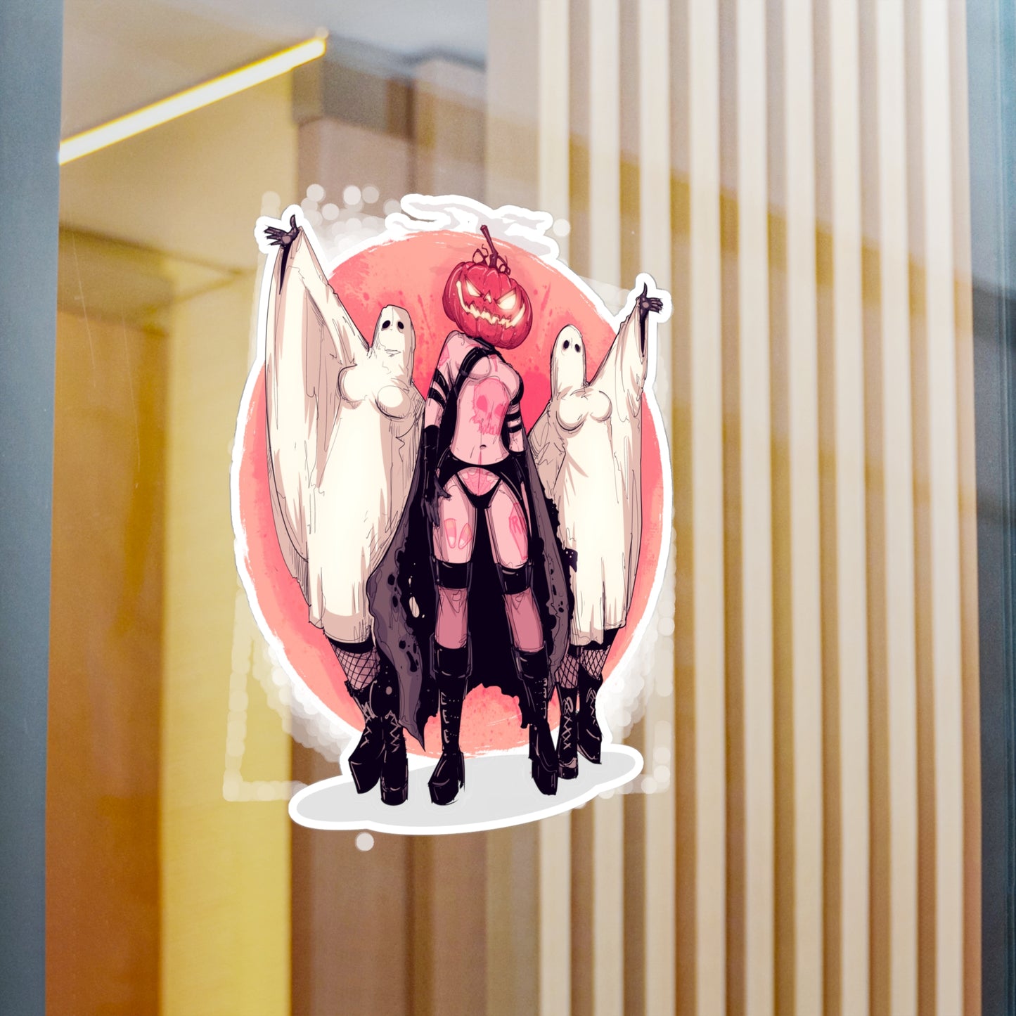 Return Of The Pumpkin Queen Kiss-Cut Vinyl Decal