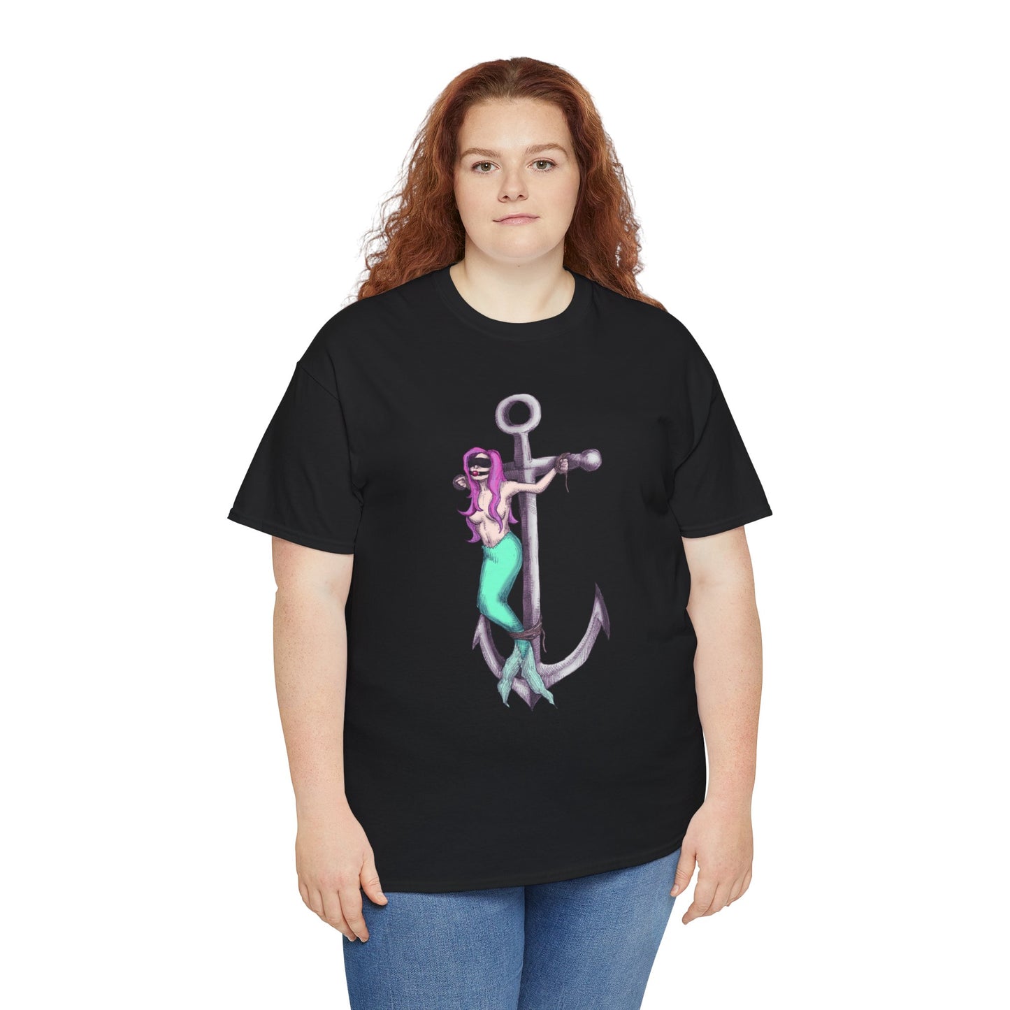 Bad Mermaid 2 Unisex Heavy Cotton Tee
