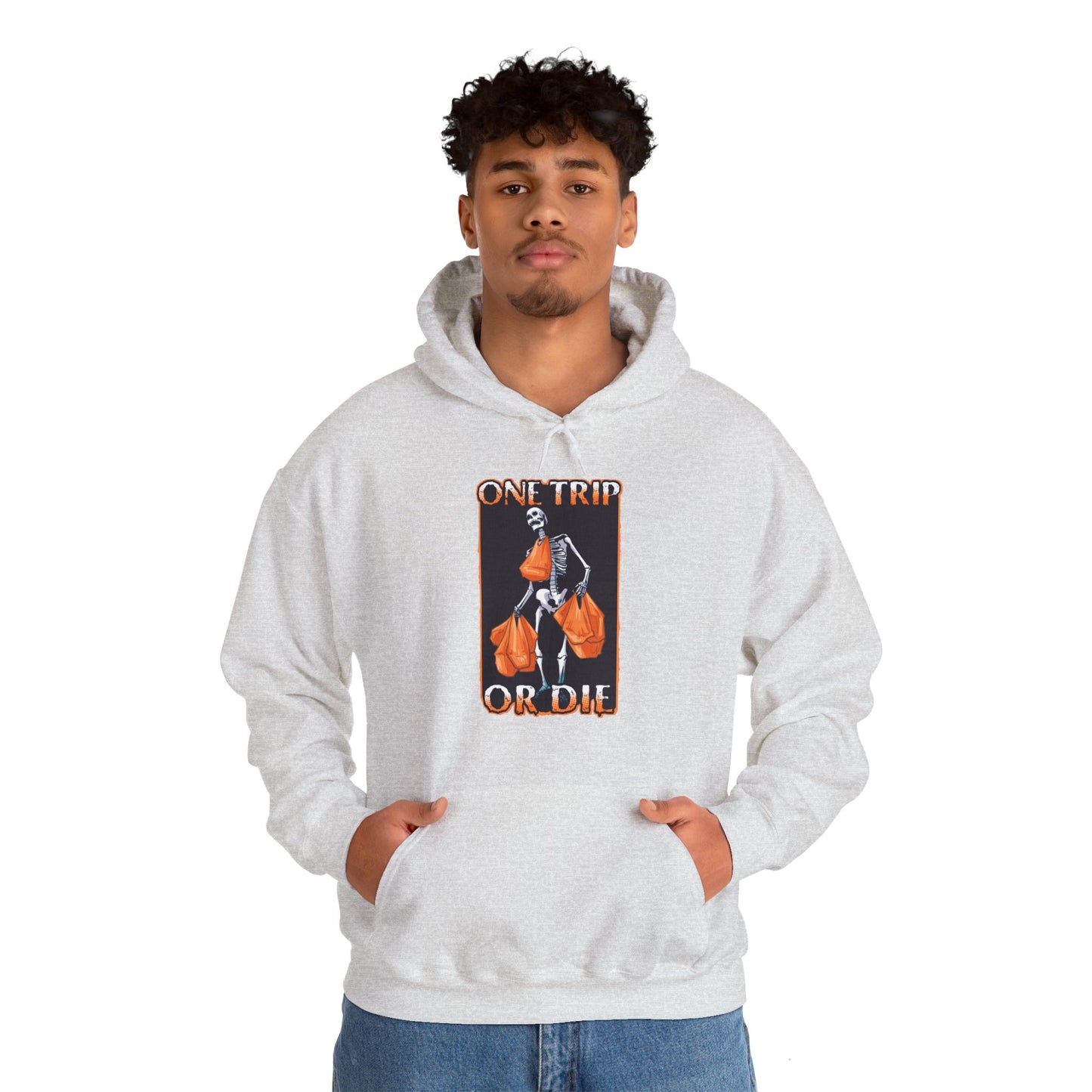 No Grocery Left Behind Unisex Heavy Blend Hooded Sweatshirt