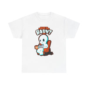 Home Is Where The Haunt Is Unisex Heavy Cotton Tee