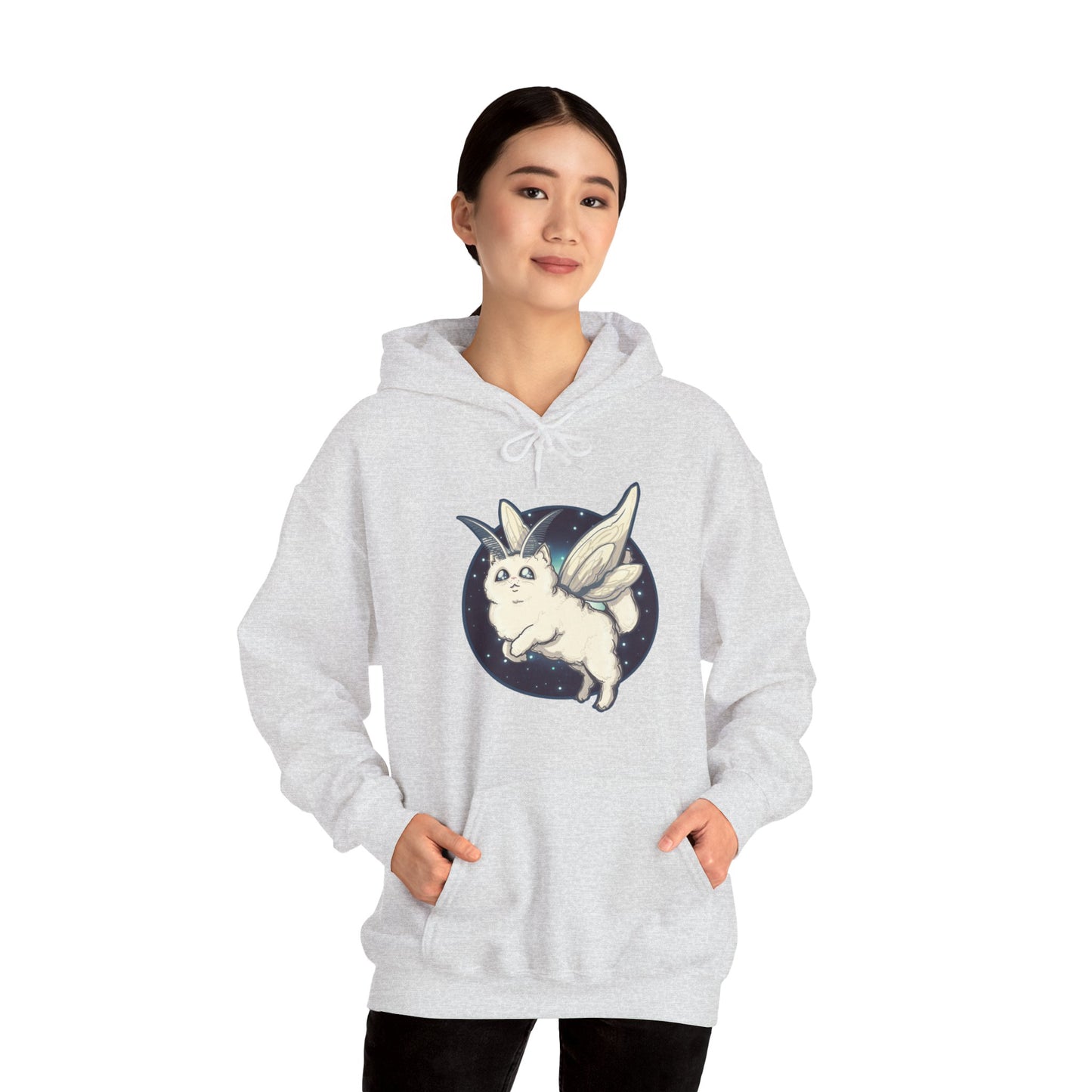 Kitty Moth Unisex Heavy Blend Hooded Sweatshirt