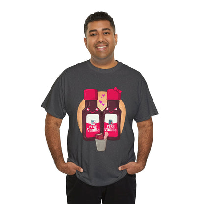 Vanilla Couple Unisex Heavy Cotton Tee