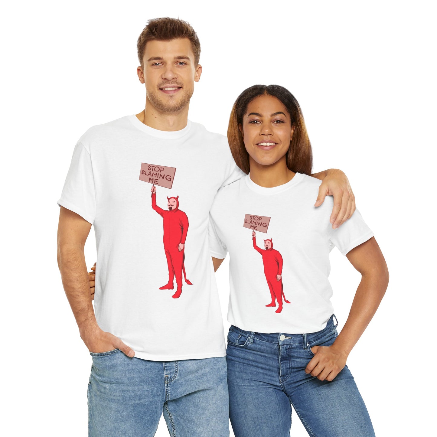 Satanic Scapegoat Unisex Heavy Cotton Tee