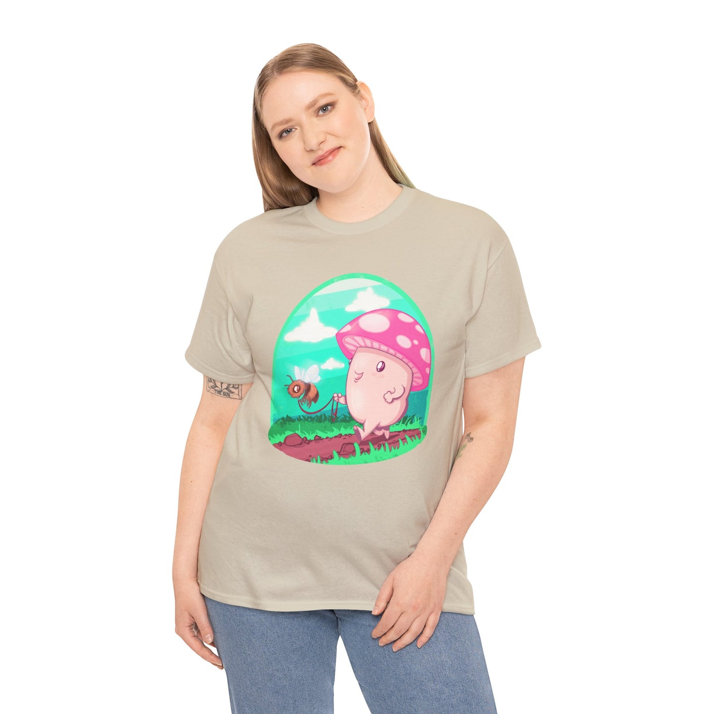 Bee Walk Unisex Heavy Cotton Tee