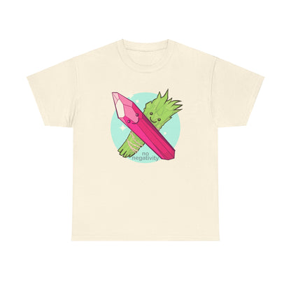 No Negativity Unisex Heavy Cotton Tee