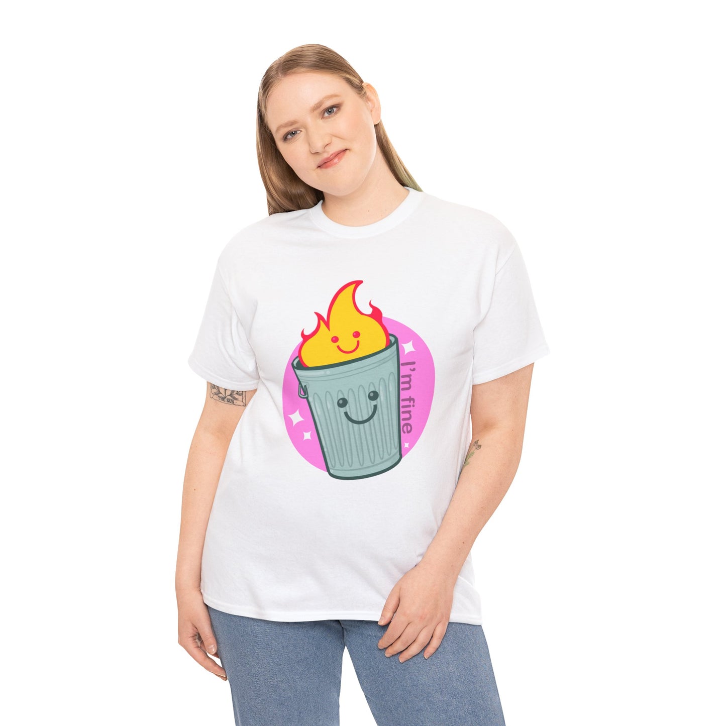 Trash Fire Unisex Heavy Cotton Tee