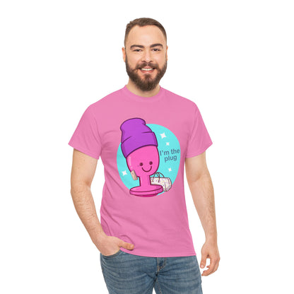 I'm The Plug Unisex Heavy Cotton Tee