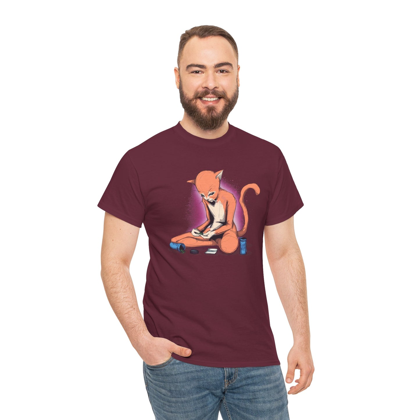 Catnip Unisex Heavy Cotton Tee