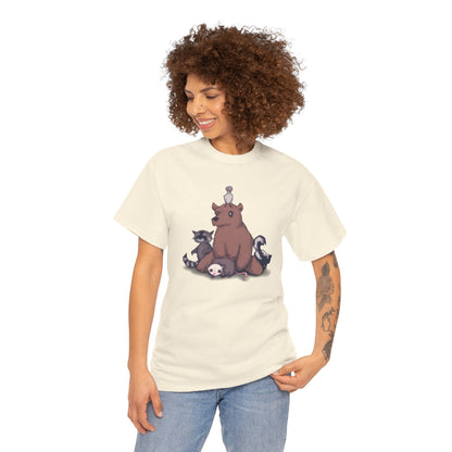Trash Animals Unisex Heavy Cotton Tee