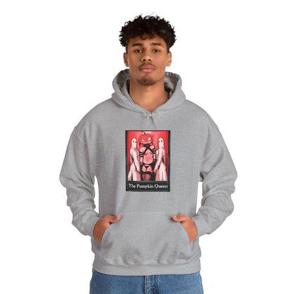 The Pumpkin Queen Tarot Unisex Heavy Blend Hooded Sweatshirt