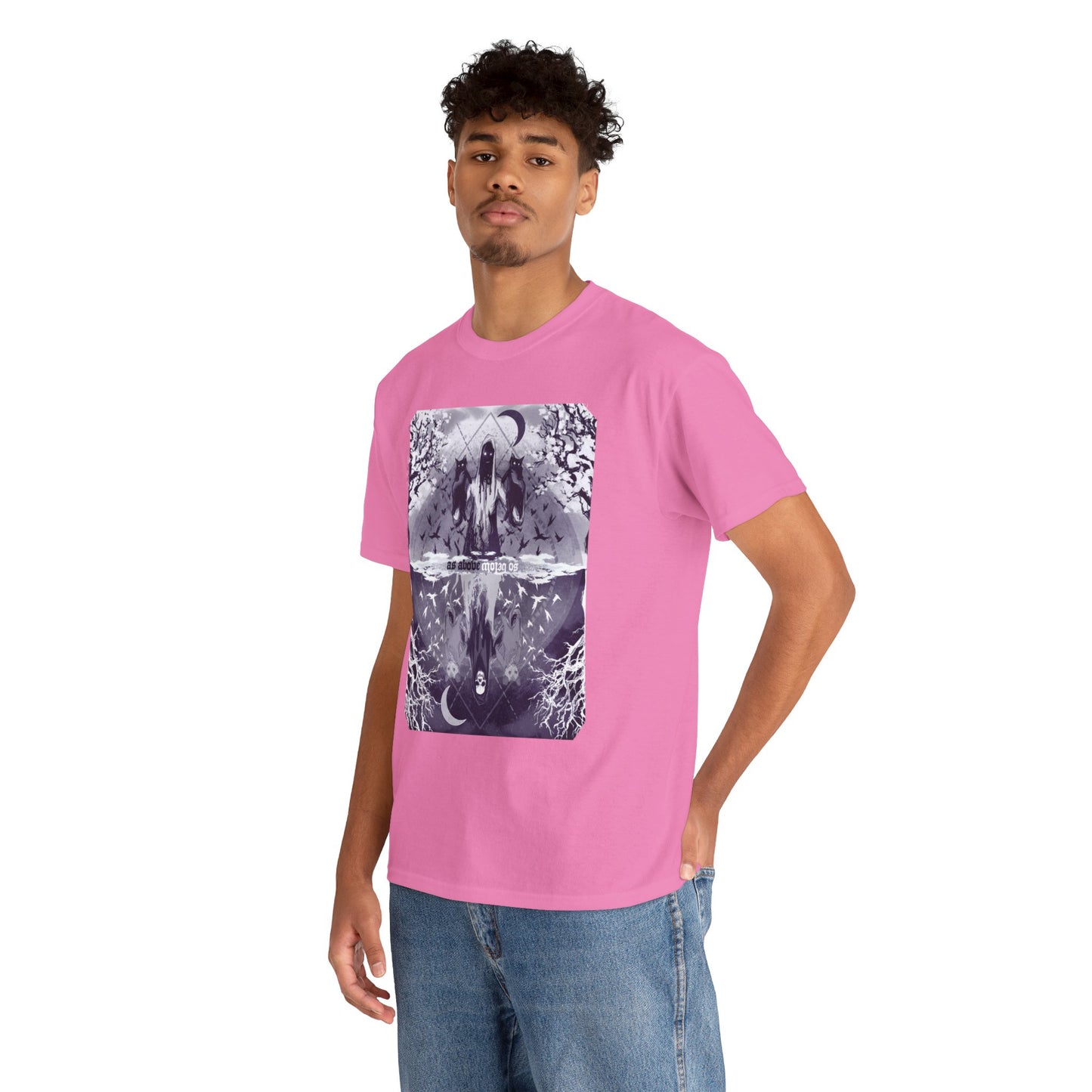 As Above So Below Unisex Heavy Cotton Tee