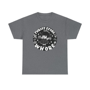 Thrift Store Whore Unisex Heavy Cotton Tee