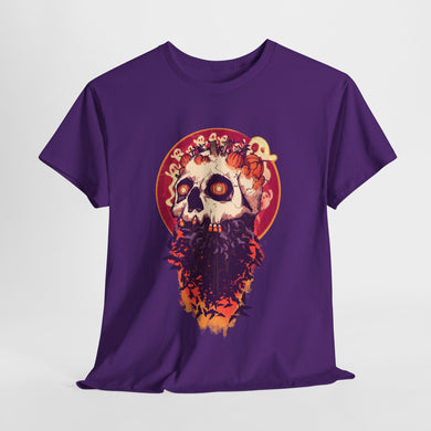 Elemental Skull Special Edition Halloween Unisex Heavy Cotton Tee