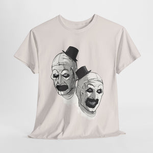 Tragedy Comedy Unisex Heavy Cotton Tee