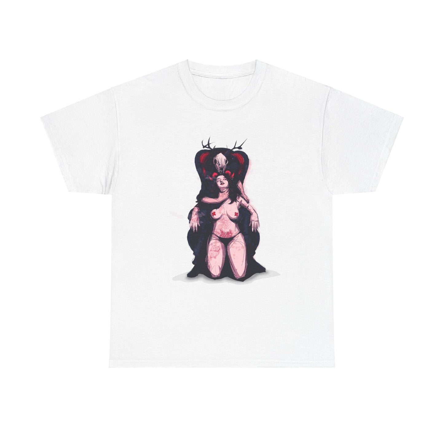 Deer Daddy Series 7: Daddy v Demoni  Unisex Heavy Cotton Tee