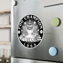 Pog Champion Kiss-Cut Vinyl Decal