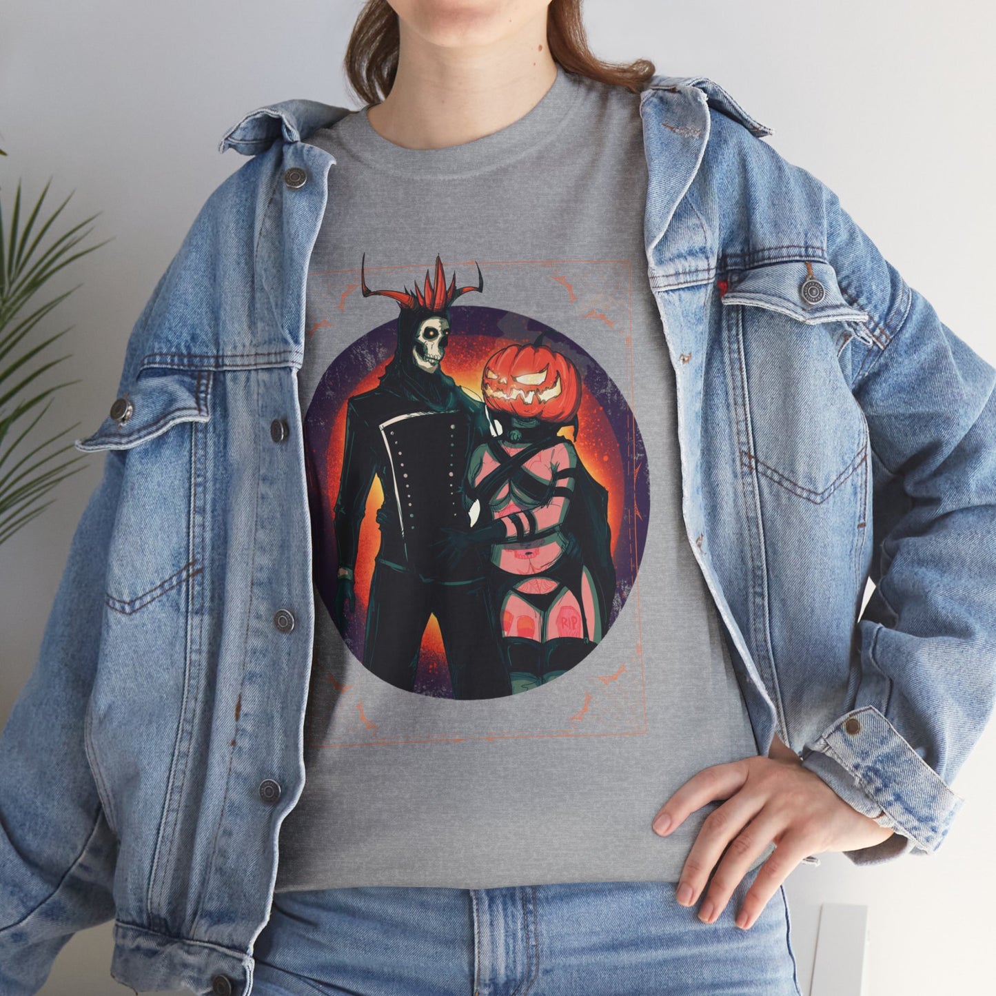 Pumpkin King & Queen Unisex Heavy Cotton Tee