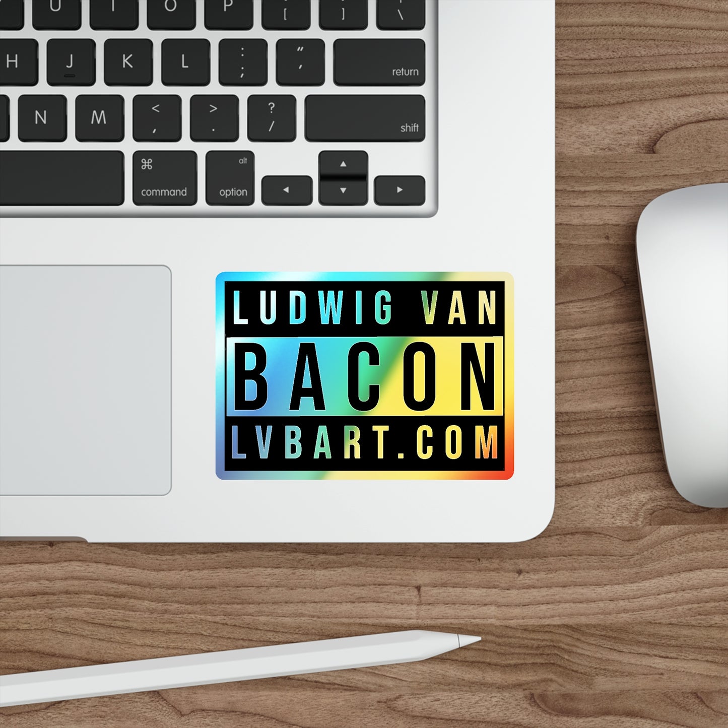 LVB Art Advisory Holographic Die-cut Stickers