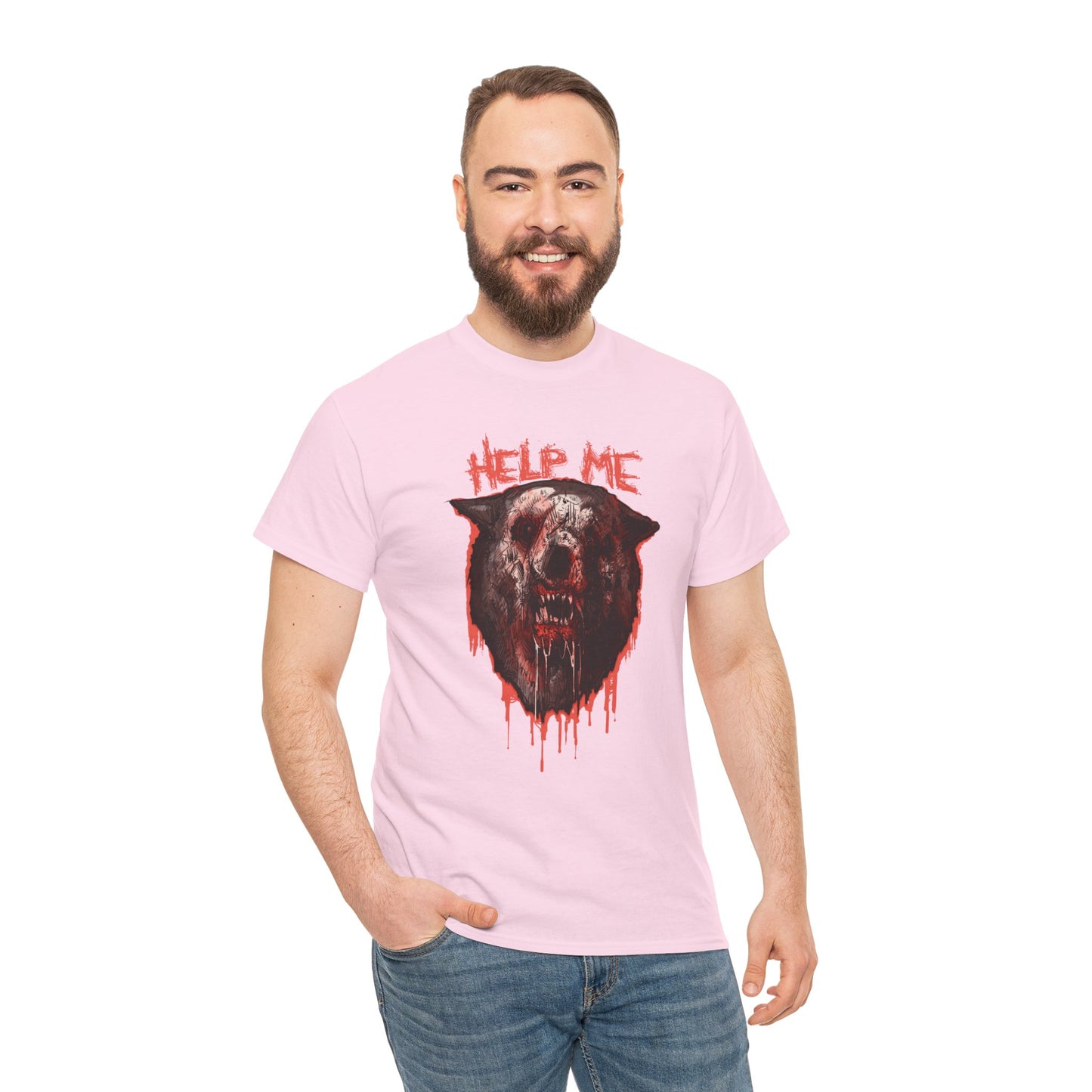 Shimmer Bear Unisex Heavy Cotton Tee