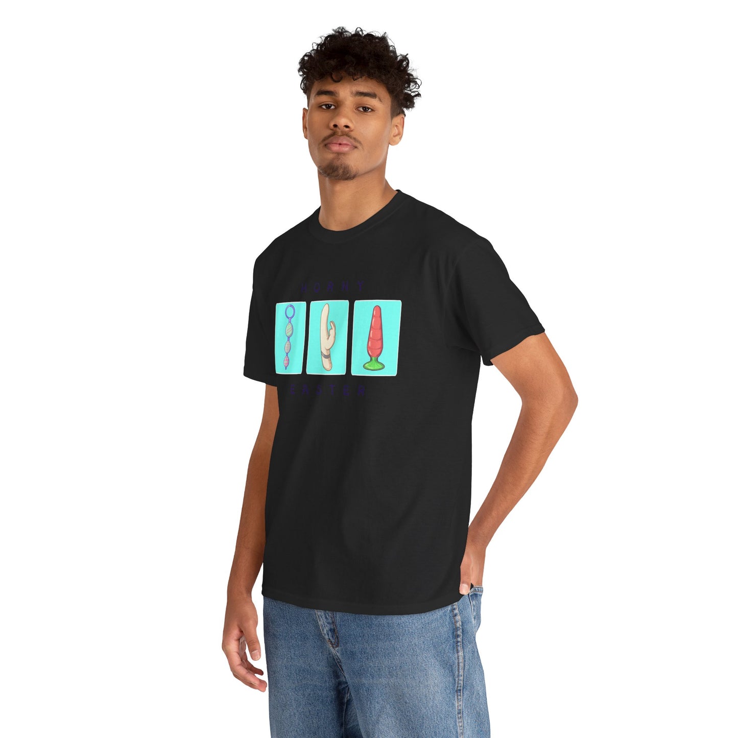 Horny Easter Unisex Heavy Cotton Tee