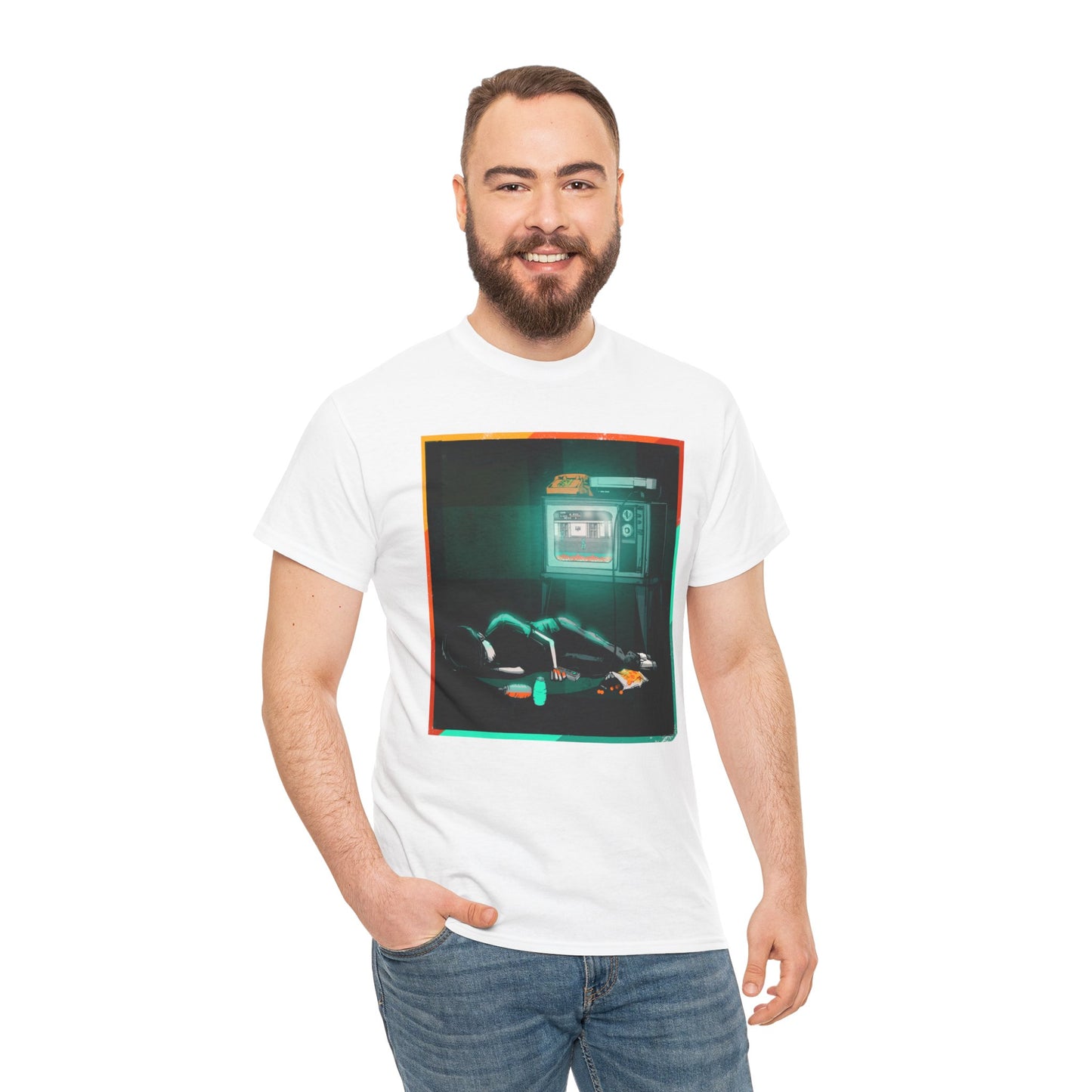 Long Night Unisex Heavy Cotton Tee