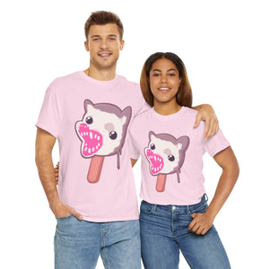 Opossum Popsicle Unisex Heavy Cotton Tee