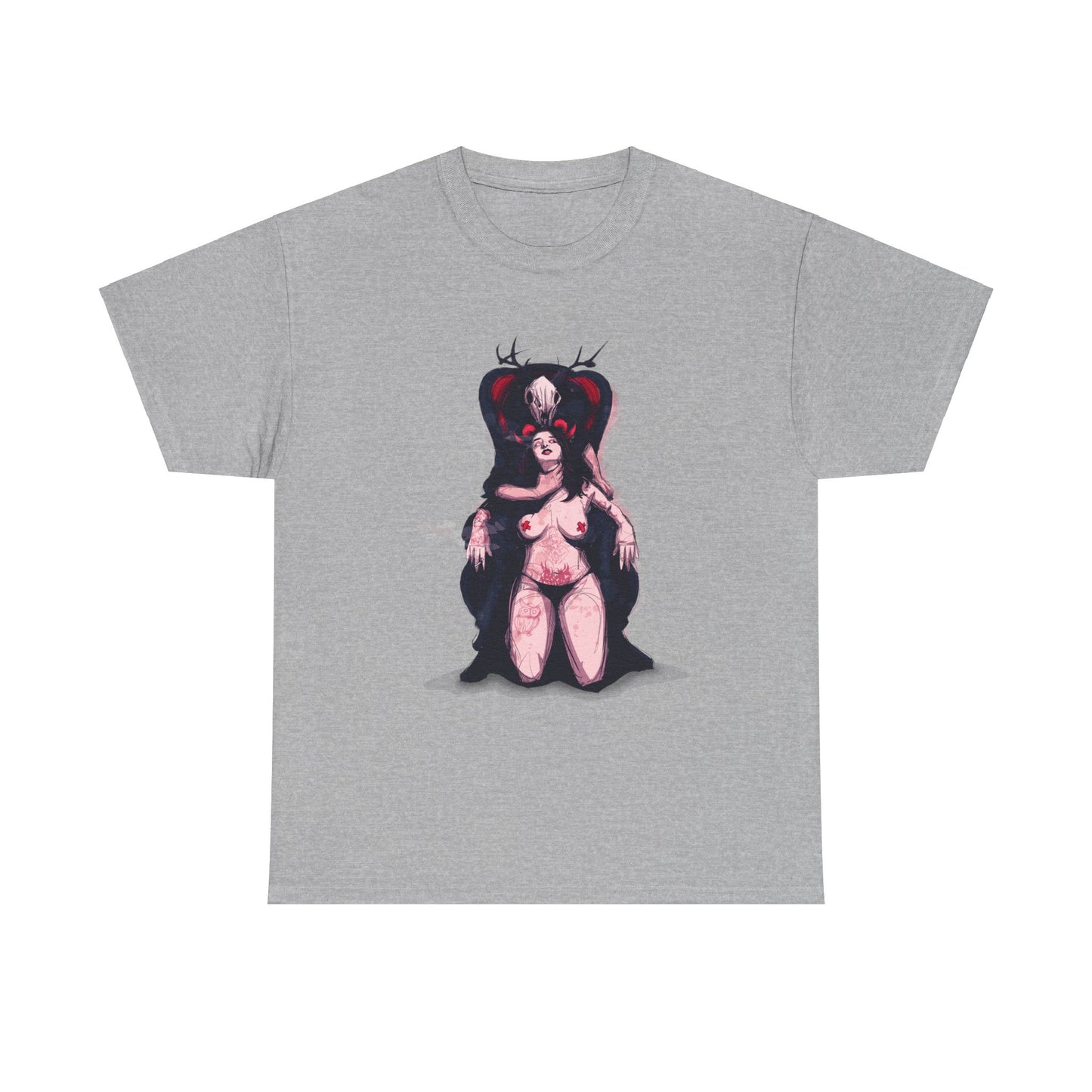 Deer Daddy Series 7: Daddy v Demoni  Unisex Heavy Cotton Tee