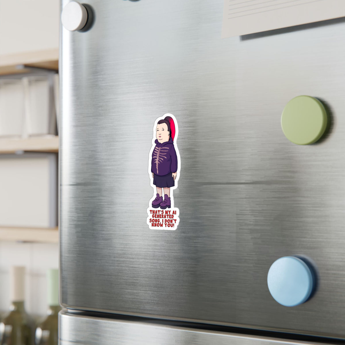 Amy Hill Kiss-Cut Vinyl Decal