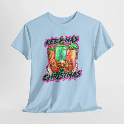 Keep Mas In Christmas Unisex Heavy Cotton Tee
