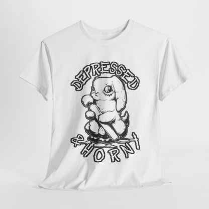Depressed Bunny Unisex Heavy Cotton Tee