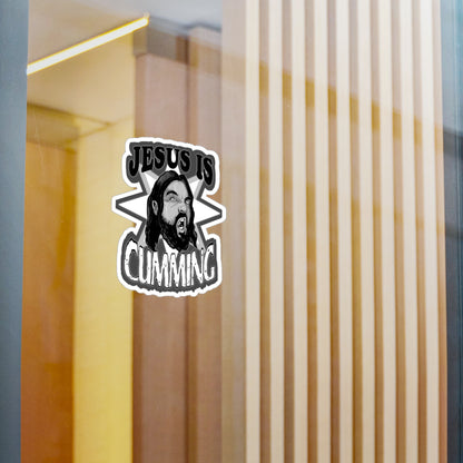Jesus Is Coming Kiss-Cut Vinyl Decal