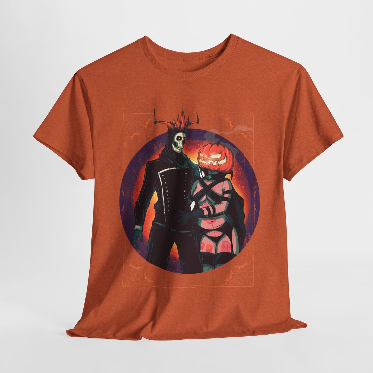 Pumpkin King & Queen Unisex Heavy Cotton Tee