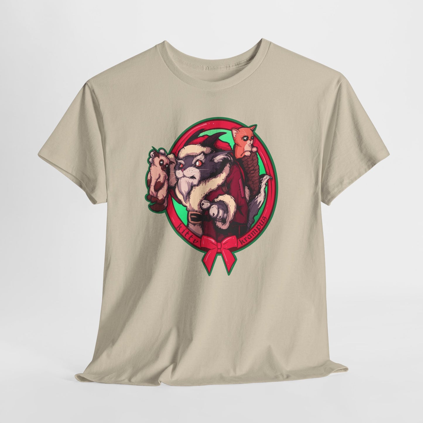 Kitty Krampus Unisex Heavy Cotton Tee