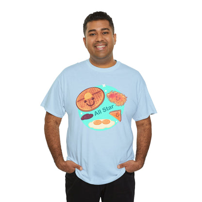 All Star Breakfast Unisex Heavy Cotton Tee