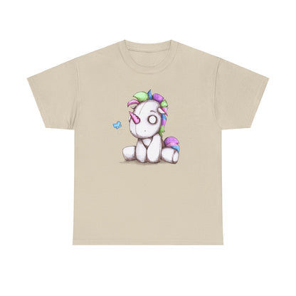 Plushie Unicorn Unisex Heavy Cotton Tee