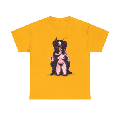 Deer Daddy Series 7: Daddy v Demoni  Unisex Heavy Cotton Tee