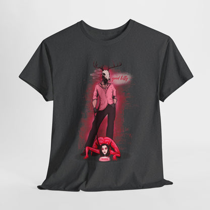 Deer Daddy Series 10: Good Kitty Unisex Heavy Cotton Tee