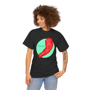 I'm Hot Unisex Heavy Cotton Tee