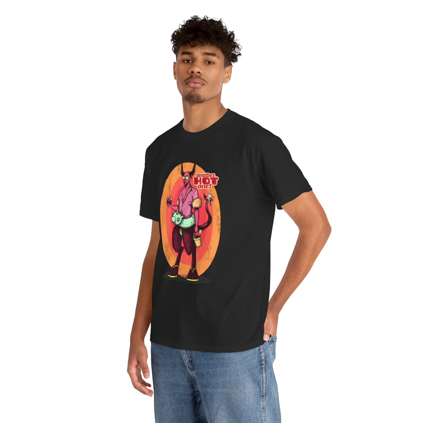 Hot Satan Summer Unisex Heavy Cotton Tee