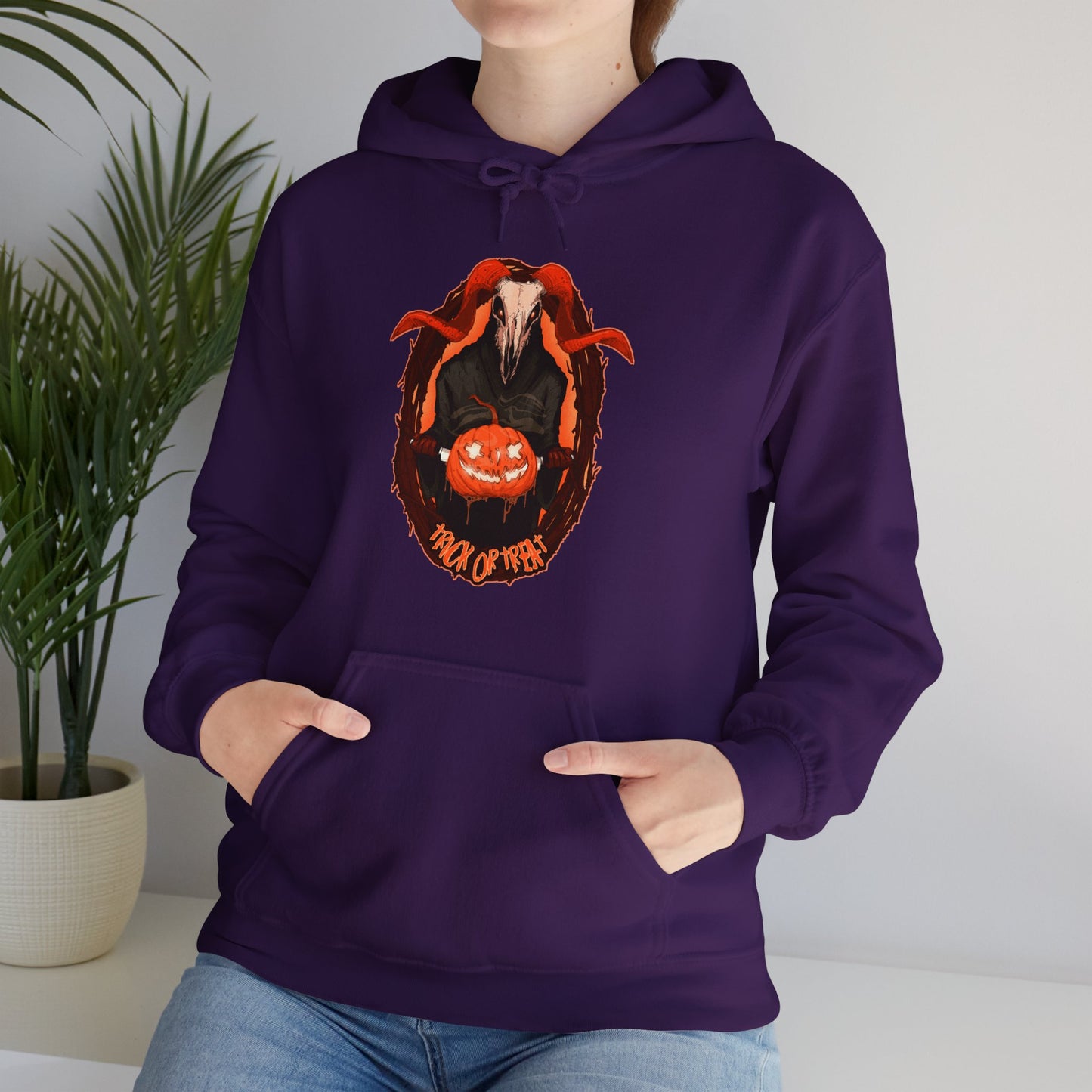 Trick Or Treat Unisex Heavy Blend Hooded Sweatshirt