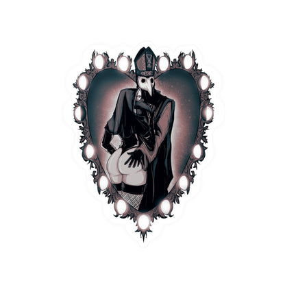Forbidden Lust Kiss-Cut Vinyl Decal
