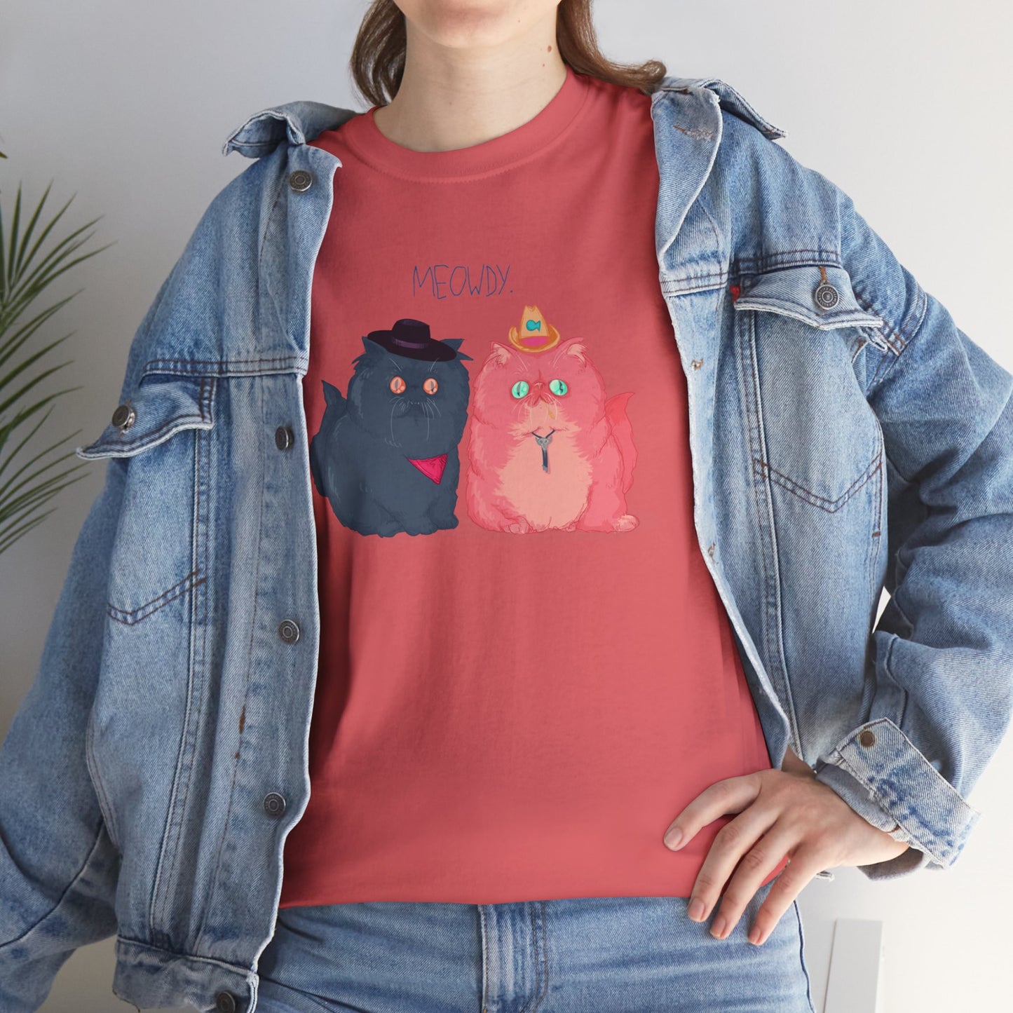 Meowdy Unisex Heavy Cotton Tee