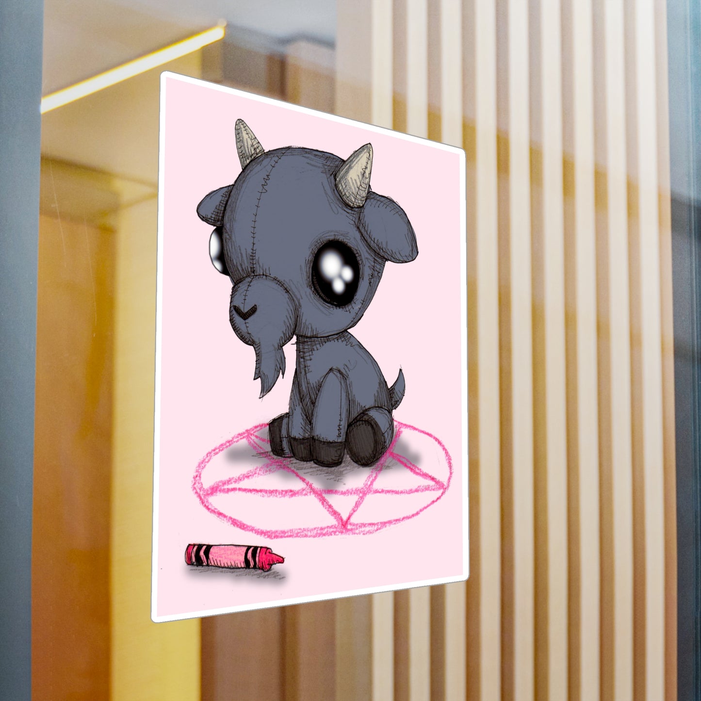 Goat Sacrifice Kiss-Cut Vinyl Decal