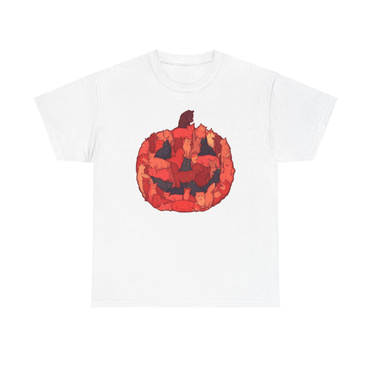 Meow-loween II Unisex Heavy Cotton Tee