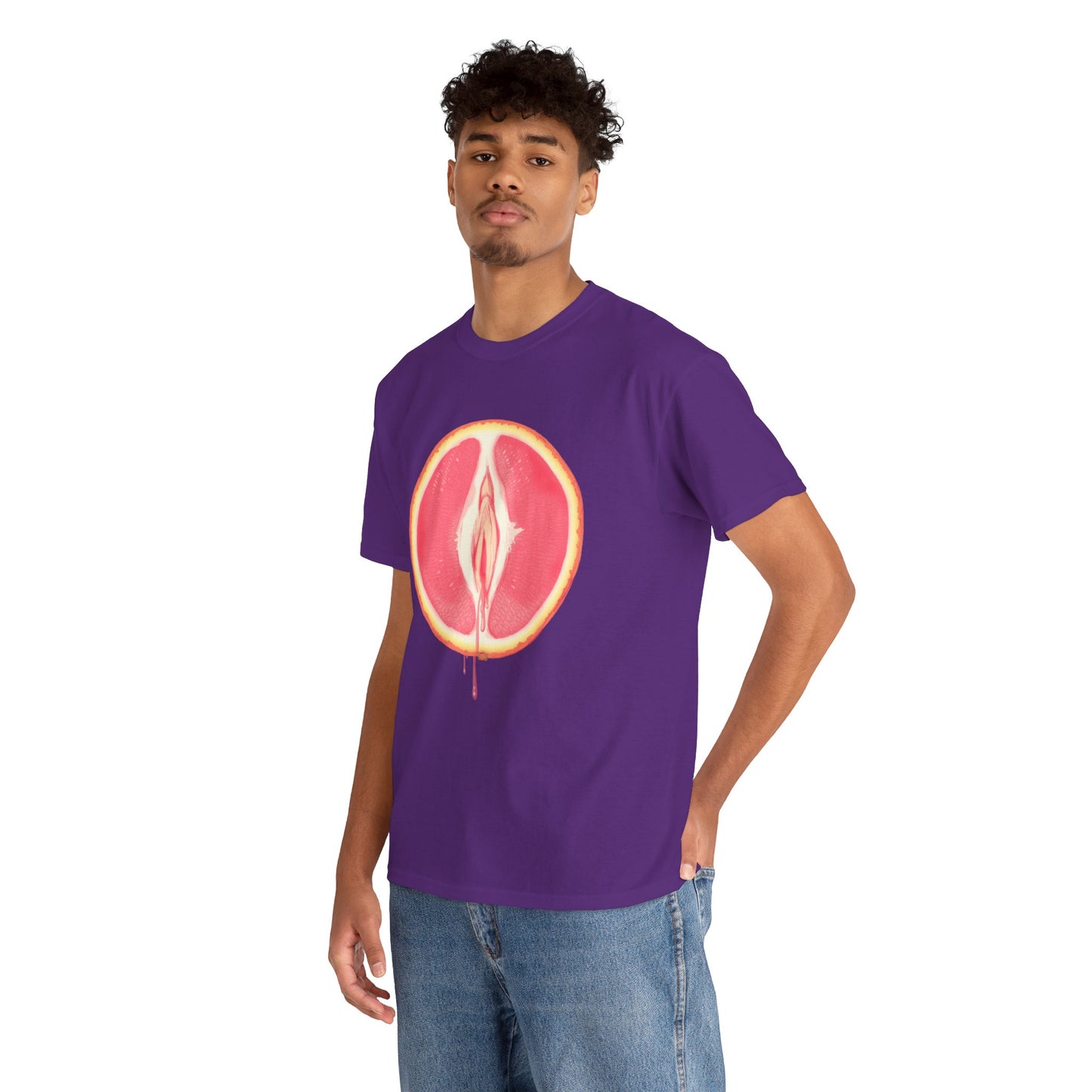Grapefruit Unisex Heavy Cotton Tee